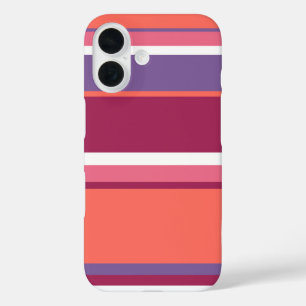 Lebende Korallen, rot und violett iPhone 16 Hülle