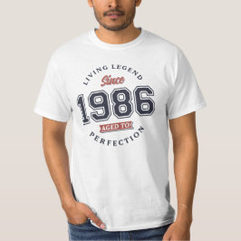 Lebende Legende 1986 Volljährig T-Shirt