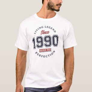 Lebende Legende 1990 Volljährig T-Shirt