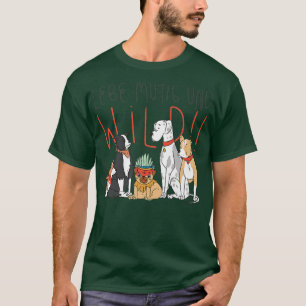 Lebende Tapferkeit und wilde Motivation gibt Mut z T-Shirt