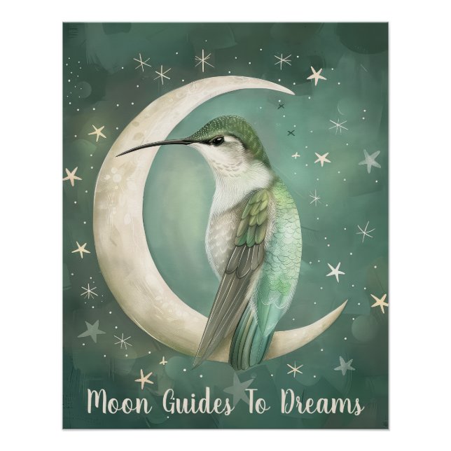 Lebende Vögel auf dem Mond Poster (Vorderseite)