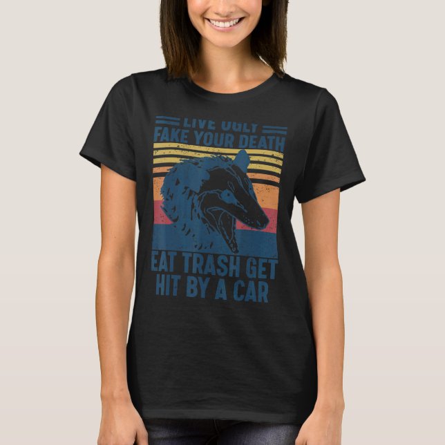 Lebendes hässliches Fake, der Müll des Todes wird  T-Shirt (Vorderseite)