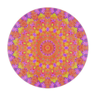 Lebendes Kaleidoskop Schneidebrett
