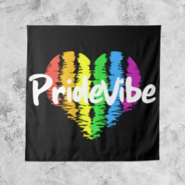 Lebendes PrideVibe Tapestry: Embrace Dein Regenbog Wandteppich