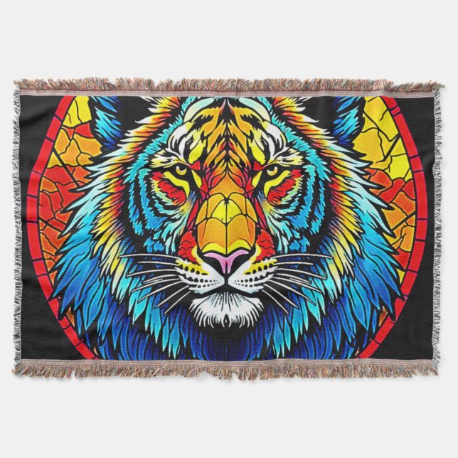 Lebendes Tiger-Hartglas Decke (Vorderseite)