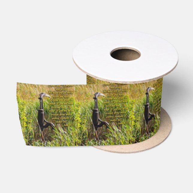Lebendes Wasser John 4 Inspiration Satinband (Spule)