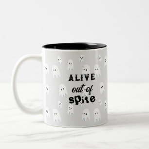 Lebendig aus Trotz mit süßen Geistern Tasse