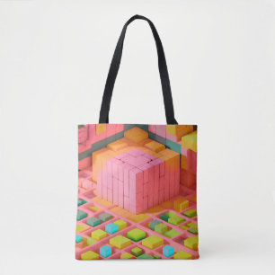 Lebendig Bunte Süße Tasche