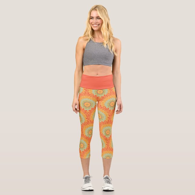Lebendig Capri Leggings (Vorderseite)