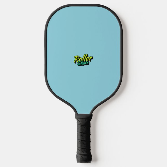 Lebendig Hell Fett  Pickleball Schläger (Vorderseite)
