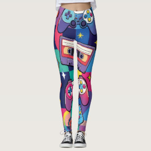lebendige 90er Popkultur Leggings