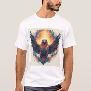 Lebendige Adler-Kunst T-Shirt