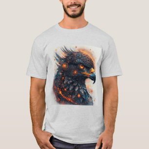 Lebendige Adler-Kunst T-Shirt