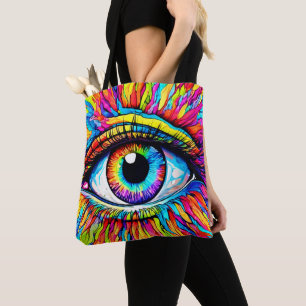 Lebendige Augen-Kunst Tasche