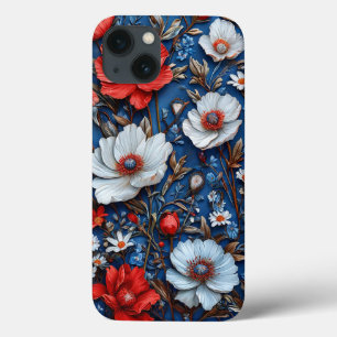 Lebendige Blumenkunst Case-Mate iPhone Hülle