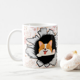 Lebendige Bunte Hundekunst•KunststilFür Hunde Lieb Kaffeetasse
