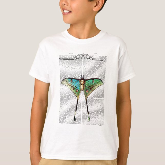 Lebendige Butterfly T-Shirt (Vorderseite)
