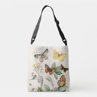Lebendige Butterfly Tragetaschen Mit Langen Trägern