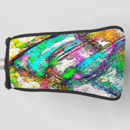 Lebendige Farben - Rustikal und grob wie Raub Golf Headcover