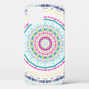 Lebendige farbenfrohe Mandala-Kunst Case-Mate iPhone Hülle