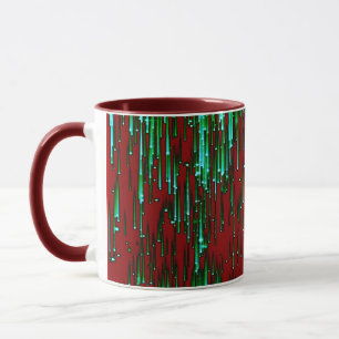 Lebendige Farbige Kombi-Tasse – Perfekte Größe, Di Tasse