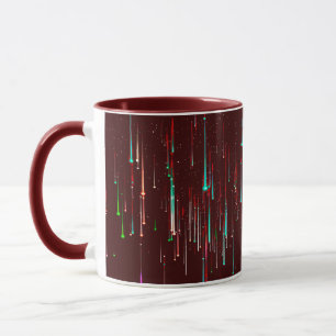 Lebendige Farbige Kombi-Tasse – Perfekte Größe, Di Tasse