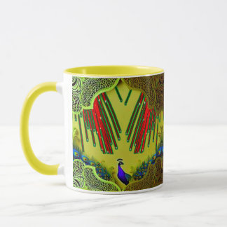 Lebendige Farbige Kombi-Tasse – Perfekte Größe, Di Tasse