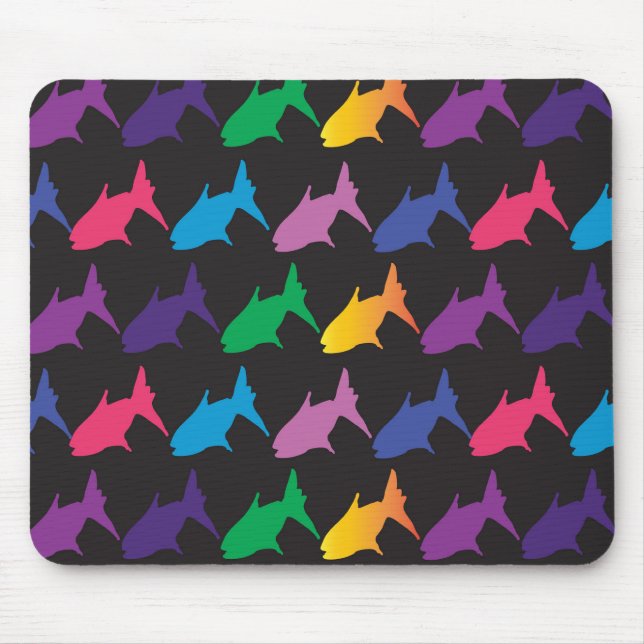 Lebendige Fisch-Mausunterlage Mousepad (Vorne)