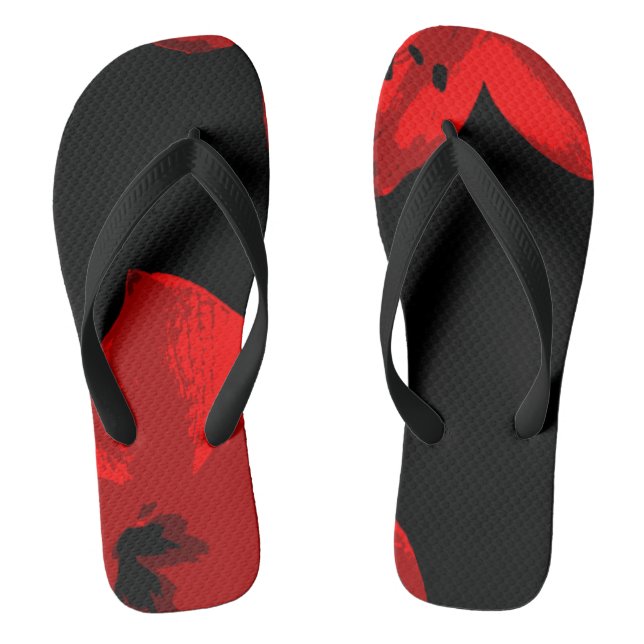 lebendige Flip Flops für jeden Anlaß (Fußbett)