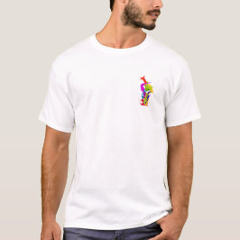 Lebendige Flüssigkeitsexplosion: Abstrakter Farbsp T-Shirt