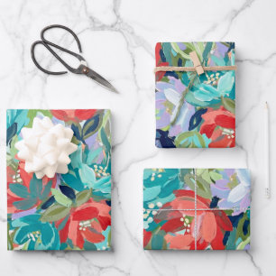 Lebendige Gartensymphonie Geschenkpapier Set