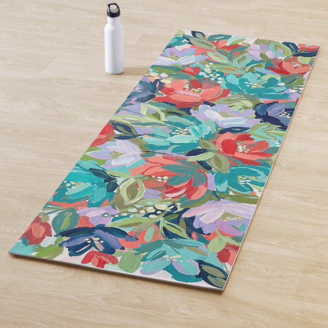 Lebendige Gartensymphonie Yogamatte (Beispiel)