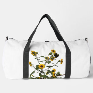 Lebendige gelbe Sonnenblume Duffle Bag