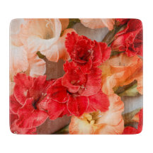 Lebendige Gladiolus-Blumen