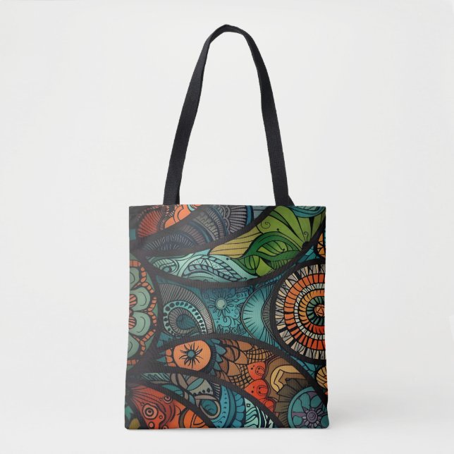 Lebendige Harmonie Tasche (Vorderseite)
