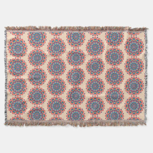 Lebendige Hexcolor Mandala Decke
