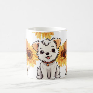 Lebendige Hund-Kunst im StilFür Hunde-Liebhaber Kaffeetasse