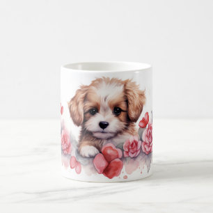 Lebendige Hund-Kunst im StilFür Hunde-Liebhaber Kaffeetasse