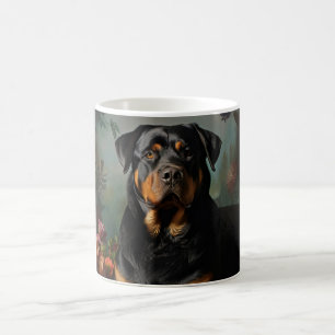 Lebendige Hundekunst im Stil für Hunde Liebhaber Kaffeetasse