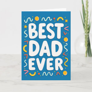 Lebendige Karte vom Typ "Bester Papa Aller Zeiten"