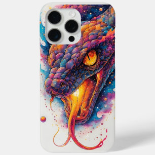 Lebendige kosmische Schlange mit expansivem Raum Case-Mate iPhone Hülle