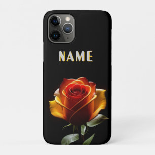 Lebendige leuchtende Blume mit Neon-Akzente Case-Mate iPhone Hülle