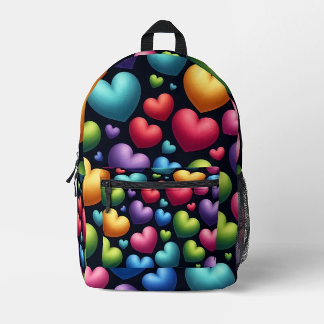 Lebendige Liebe Bedruckter Rucksack (Vorderseite)