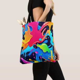 Lebendige Malparty-Design Tasche