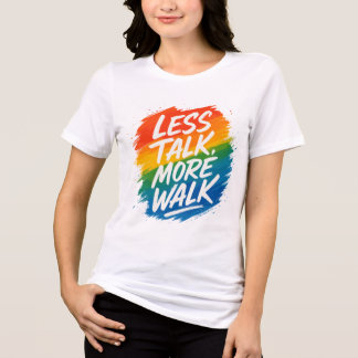 Lebendige Motivationsgrafik Tri-Blend Shirt