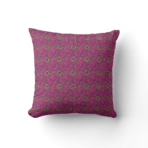 Lebendige psychedelische Paisley-Retro-Swirls der 