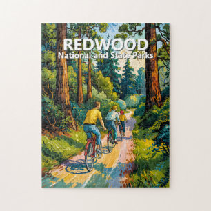 Lebendige Redwood-Wald-Familien-Radtour Kundenspez