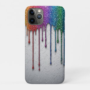 Lebendige Regenbogenfarbe tropft Case-Mate iPhone Hülle
