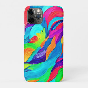 Lebendige Regenbogenwirbel Abstrakte Kunst Case-Mate iPhone Hülle