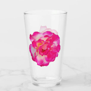 Lebendige Rosen-Trinkglas Glas